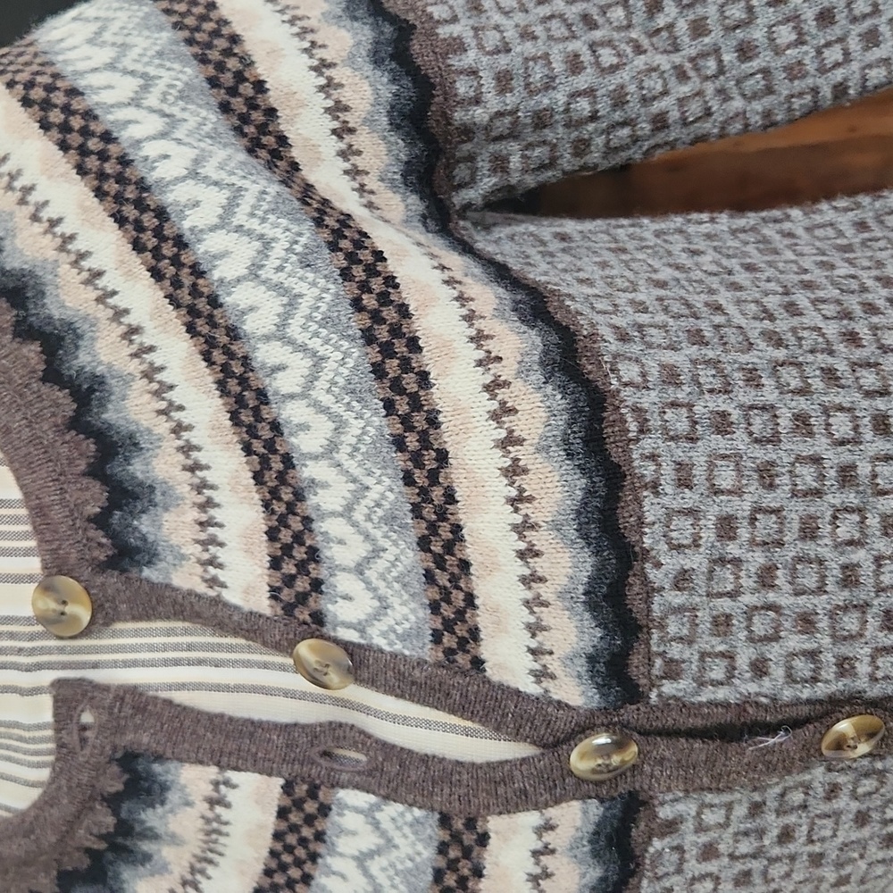 Sundance Fair Isle Cardigan - Picture 2 of 9